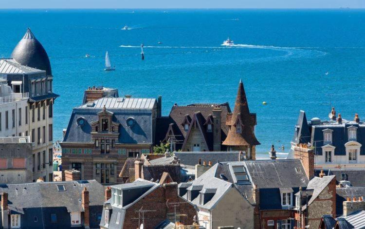 Villa Classée 4 étoiles Vue mer exceptionnelle Trouville-sur-Mer Exterior foto