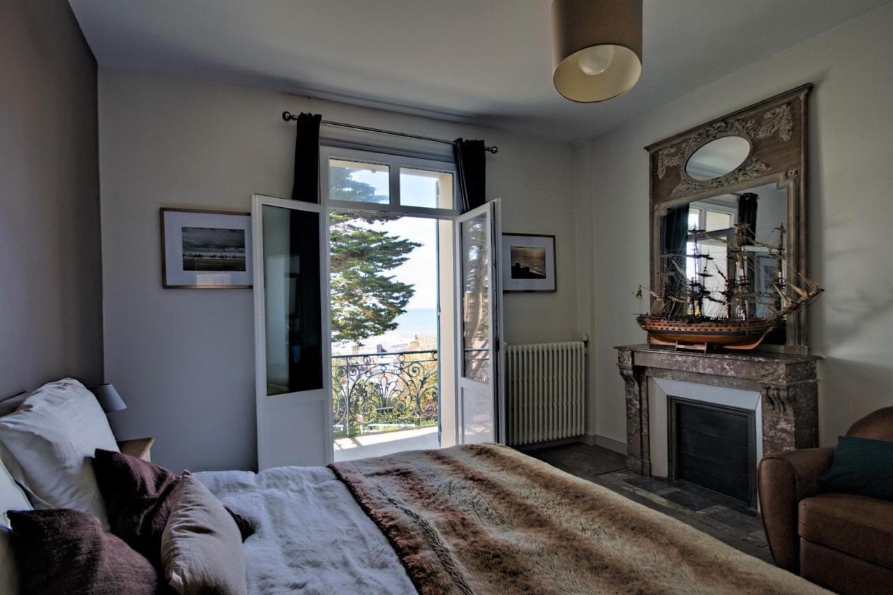 Villa Classée 4 étoiles Vue mer exceptionnelle Trouville-sur-Mer Exterior foto